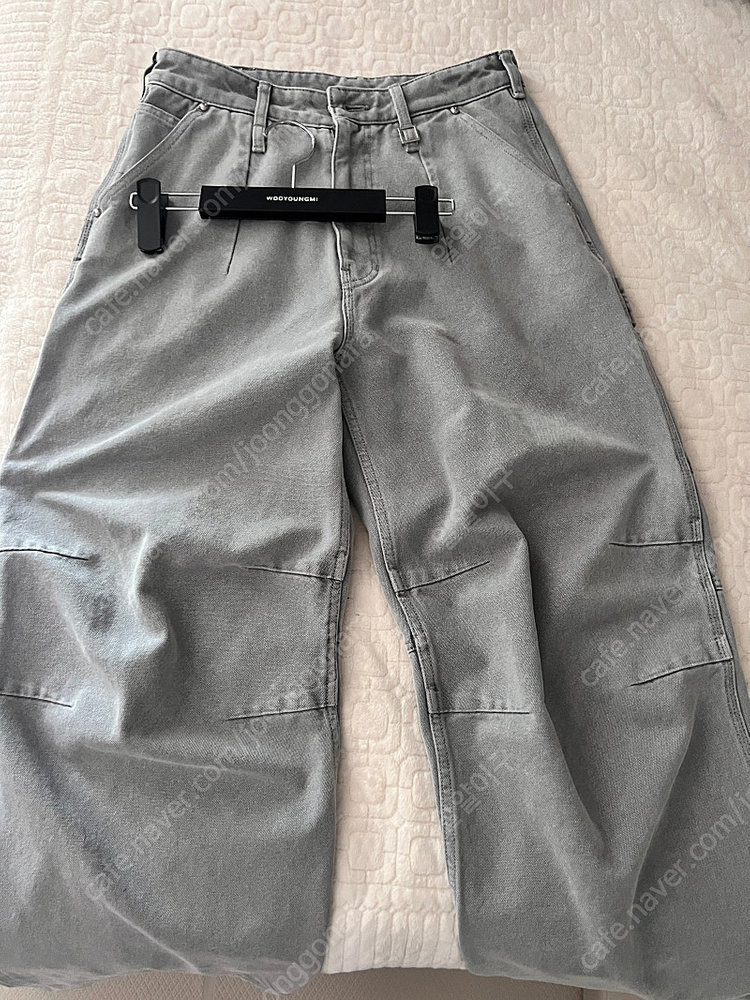 우영미 3D 와이드 데님 46--2