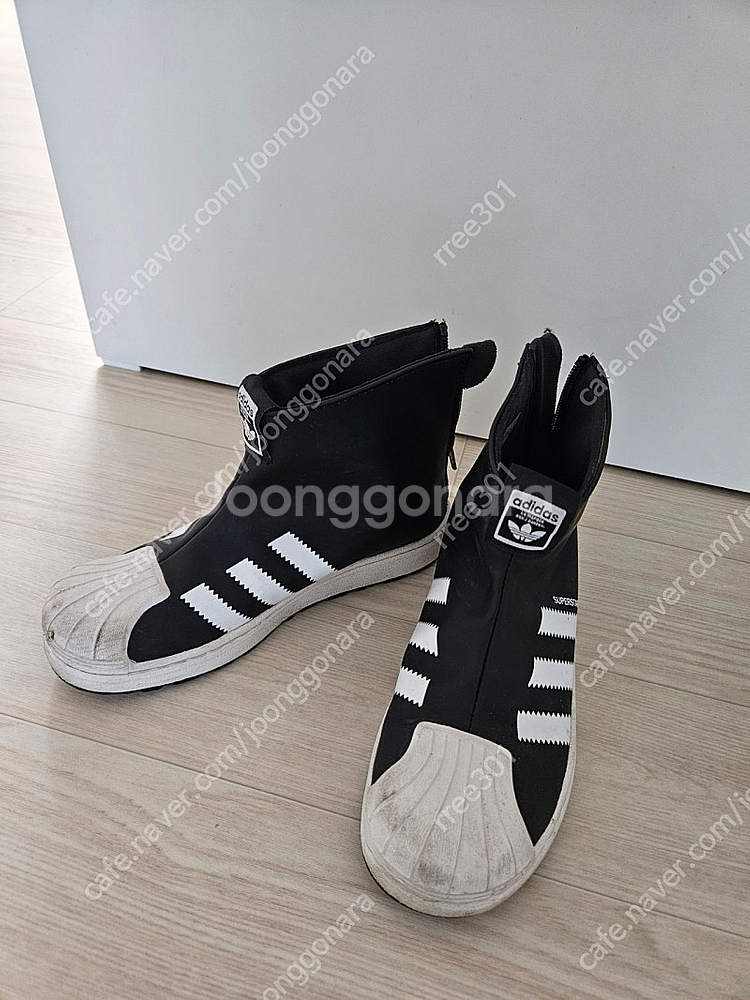 아디다스 슈퍼스타 레인부츠 210--1