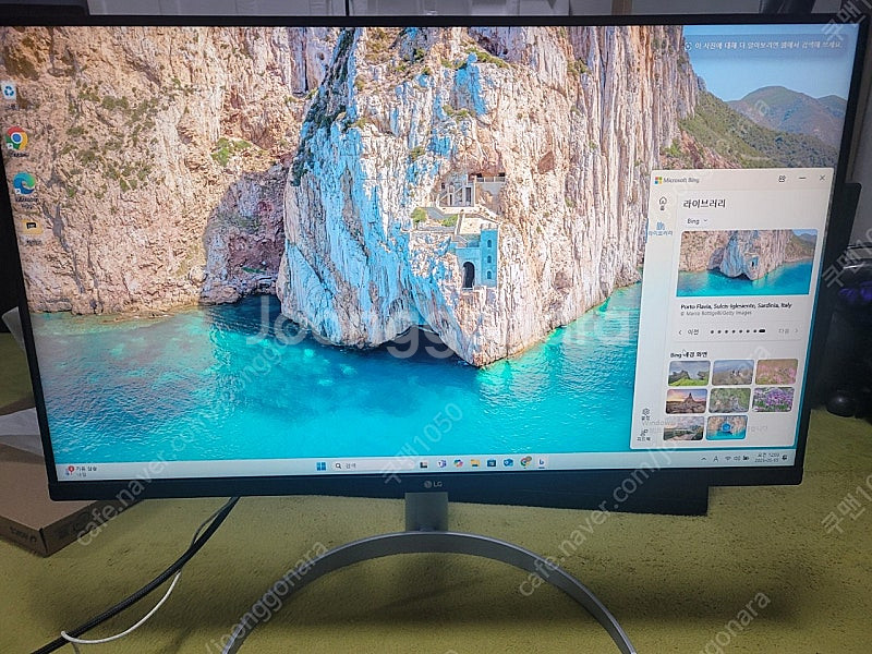 엘지 삼성 4k 모니터 판매( 27ul550, 32up...--0