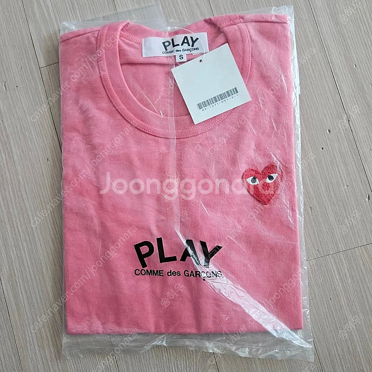 꼼데가르송 플레이 반팔티셔츠 남성 XXL (105) 여...--9