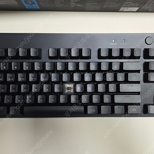 로지텍 G PRO 키보드 체리 갈축