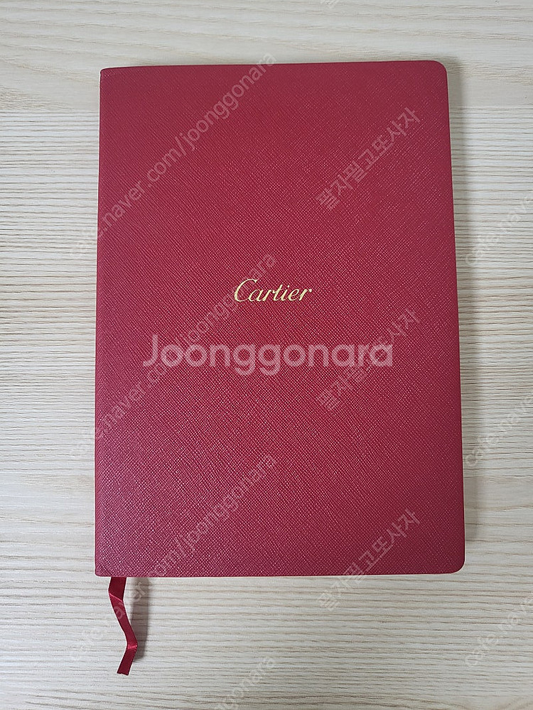 정품) 새상품 까르띠에 노트--0
