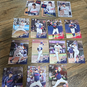 kbo카드 롯데.한화.기아.LG.kt.기움.SSG.NC.두산 있어요