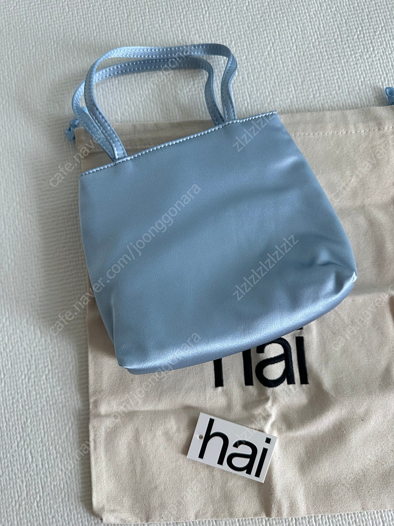 hai 하이 실크백 미니 스카이블루