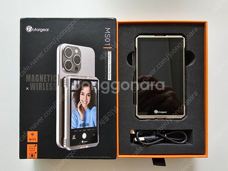 Fotorgear MS01 무선 마그네틱 아이폰 스마크...--0