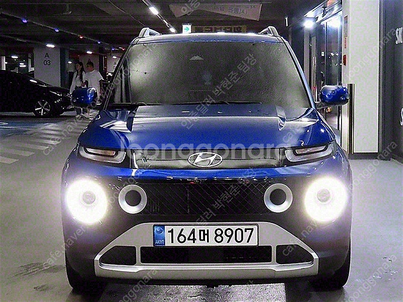 현대 캐스퍼 중고 캐스퍼 중고차 파란색 2023년식 6...--2