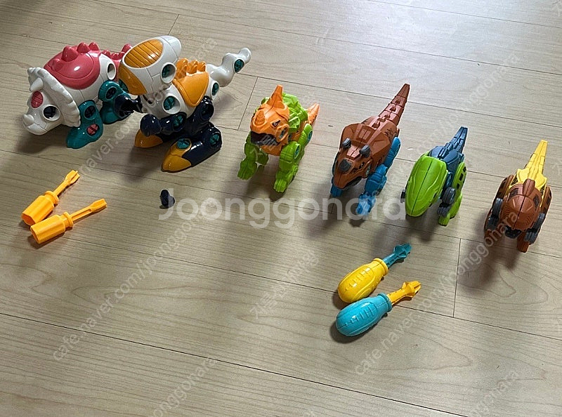 공구 놀이 , 공룡 장난감 조립 소근육--0