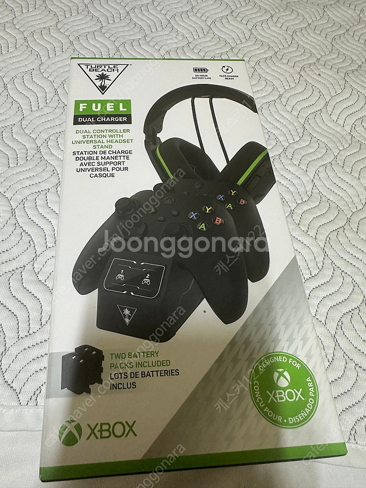 터틀비치 xbox 듀얼 차저 팝니다 미개봉--0