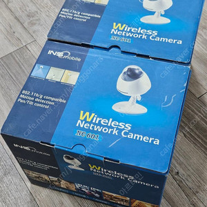 INS Mobile 무선 네트워크 카메라 NC601 홈캠 CCTV 미사용 새제품 팝니다.