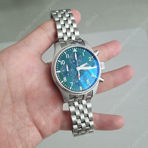 IWC 파일럿 크로노그래프 그린 41
