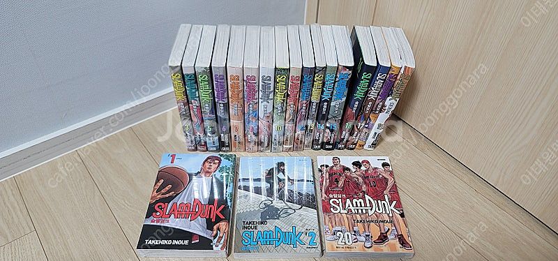 슬램덩크 전 20권 + 화보집 1~2권(챔프 일어판 제...--2