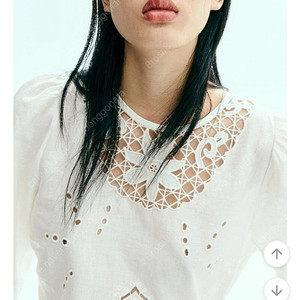 h&m 린넨 블라우스 s