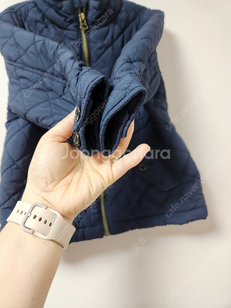 24개월 폴로랄프로렌 네이비색 퀼팅 도톰 간절기 차이나...--6