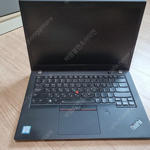 레노버 씽크패드 T480S 14인치 윈도우11 노트북