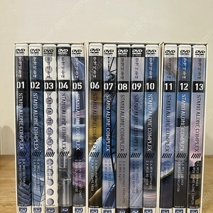공각기동대 S.A.C 1, SAC 2nd dvd, 극장판 4개