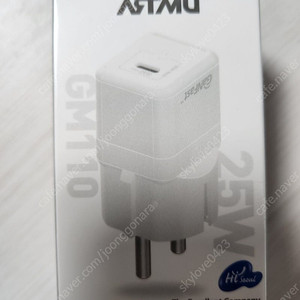 (아트뮤)USB PD 25W PPS GaN 접지 초고속 미니 충전기 GM110