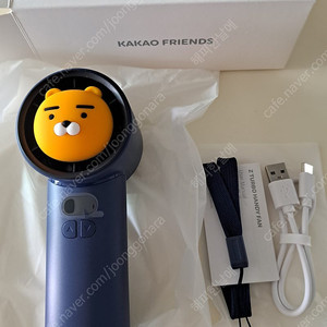 카카오프렌즈 Z터보 핸디 선풍기