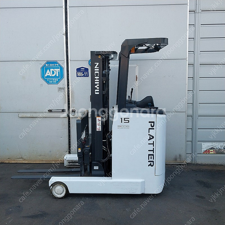 니찌유 중고 전동지게차 1.5톤 3단4500MM 싸이드...--0