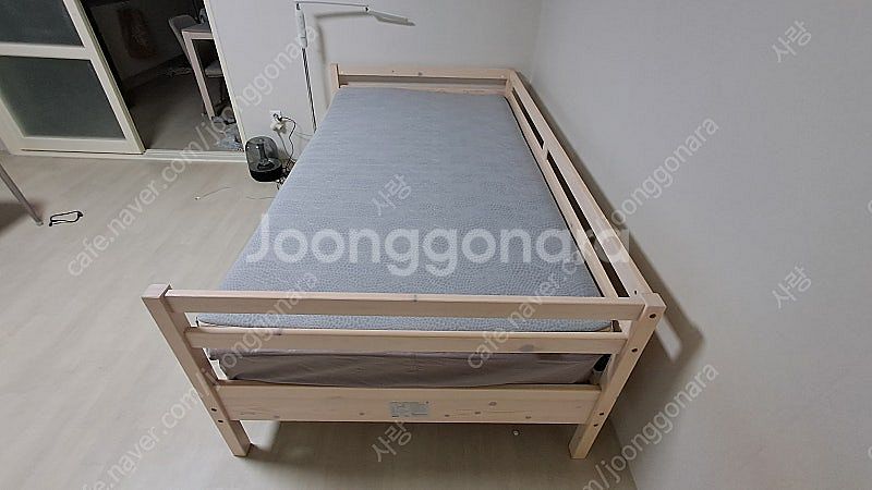 한샘 원목 SS침대 프레--2
