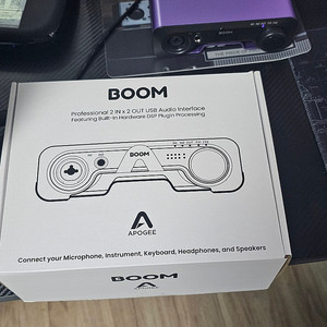 Apogee Boom 아포지 붐 오디오인터페이스 새상품