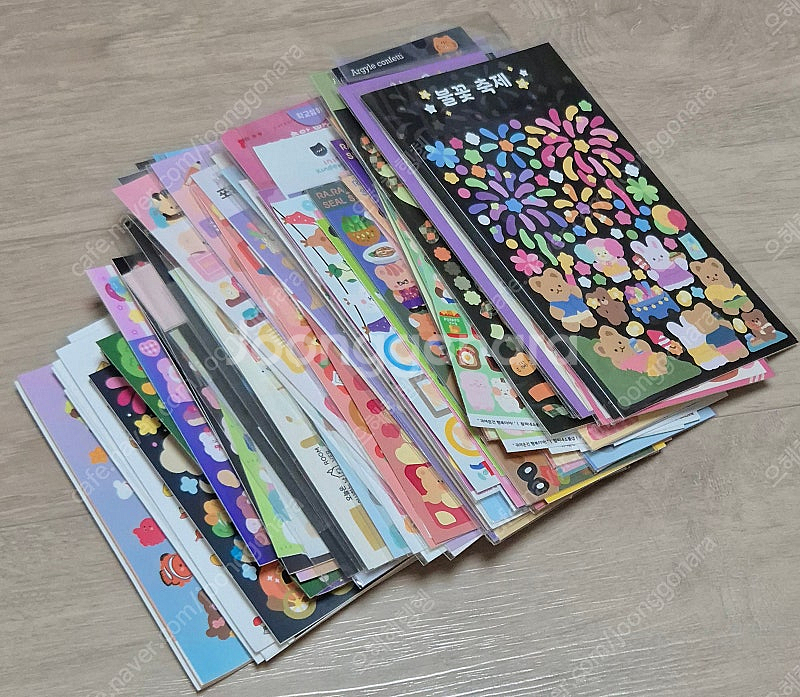 [다꾸처분] 씰스티커 100장(+덤) 처분 판매--1