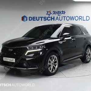 쏘렌토 중고 신형 쏘렌토 MQ4 중고 쏘렌토 중고차 검정색 2021년식 디젤 2.2 2WD 프레스티지 중고차량