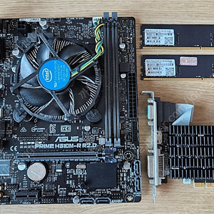 G4900 + H310M + DDR4 16GB + GT710 택포
