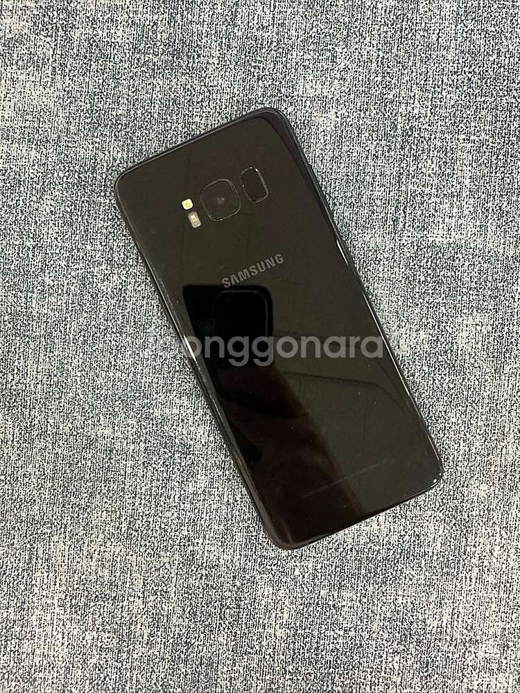 *SKT* 갤럭시S8 64G 블랙 파손없는 게임용 서브...--1