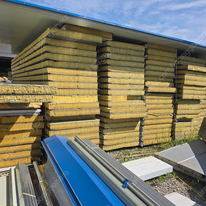 (판매)그라스울판넬 불연재 준불연 샌드위치판넬 조립식판넬 컨테이너 콘테이너 H빔 토목공사 축사공사