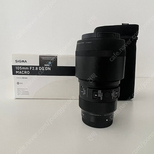 시그마 105mm f2.8 dn dg macro art 소니 E마운트