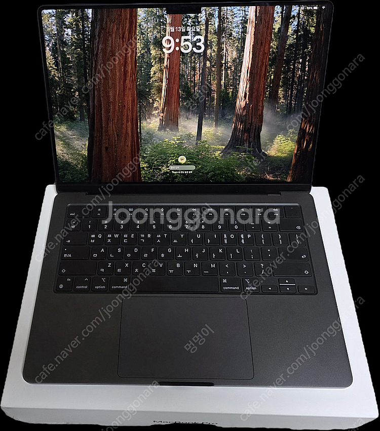 맥북 프로 14 M3 Pro 스페이스블랙 기본형--0