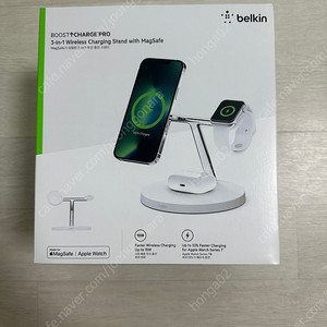 Belkin 맥세이프 3in1 충전기 미개봉