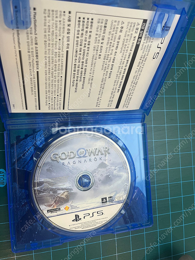 (택포)PS5 갓오브워 라그나로크 판매합니다.--1