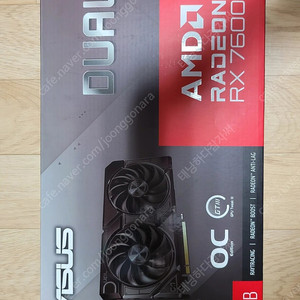 아수스 라데온 rx7600 팝니다