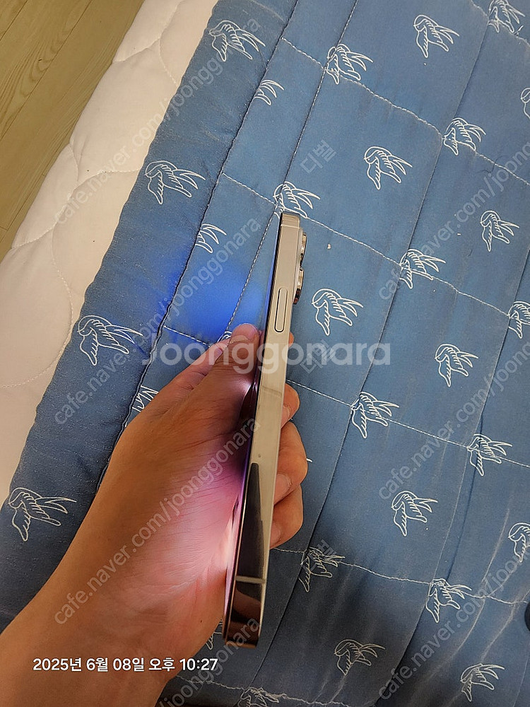 아이폰14PRO 128기가 화이트 팝니다--2