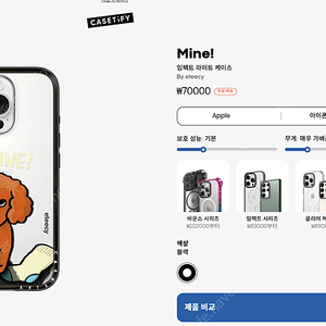케이스티파이 CastTfiy Mine 아이폰 16 pro