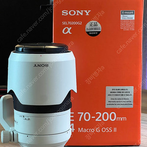 Sony 70200g2 70-200g2 f4 민트급 판매 보증남음