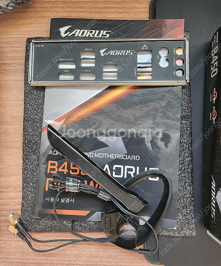 B450I AORUS PRO WIFI 메인보드 팝니다--1