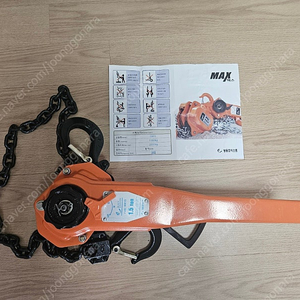 쌍용리프트 레바블럭 1.5톤 DX15 체인블럭