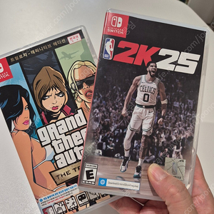 닌텐도 스위치 게임 (NBA, GTA)