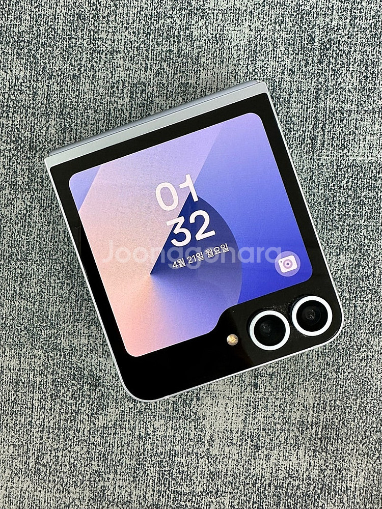 *새상품급* 갤럭시Z플립6 256G 블루 24년 7월개...--1