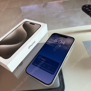 아이폰15 프로 내추럴티타늄 256GB 애케플 (2025-10) 자급제