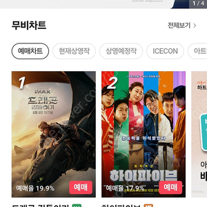 메가박스 롯데시네마