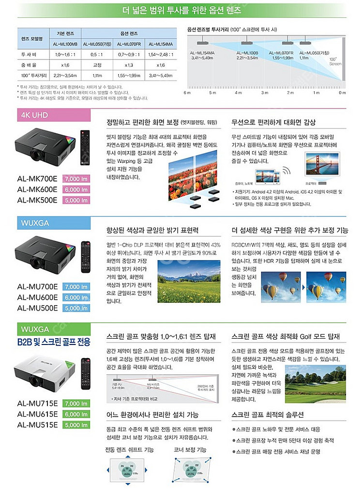 "스크린 골프에 최적화" 아포트로닉스 AL-MU715E...--4
