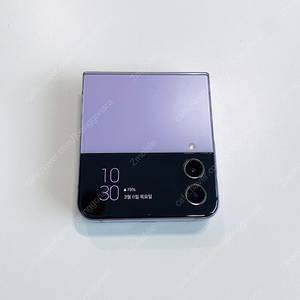 갤럭시Z플립4 라벤더 256기가 무잔상 중고폰