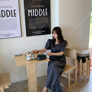 바이씨니 제작 푸딩스모크블라팬츠 세트 차콜