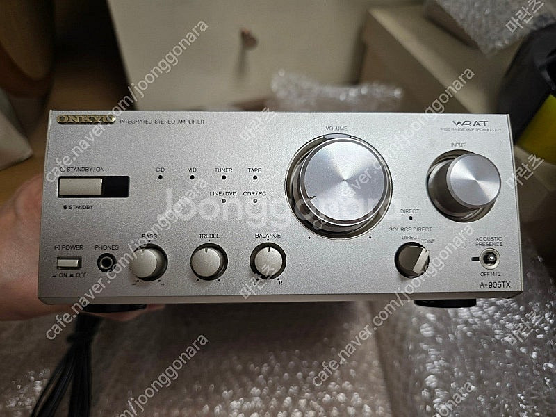 ONKYO A-905TX 빈티지 미니 인티앰프 (일본 ...--0