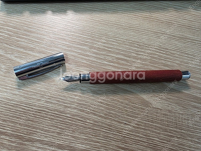 파버카스텔 엠비션 배나무 만년필--1