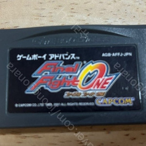 gba 게임보이어드밴스 파이널파이트원