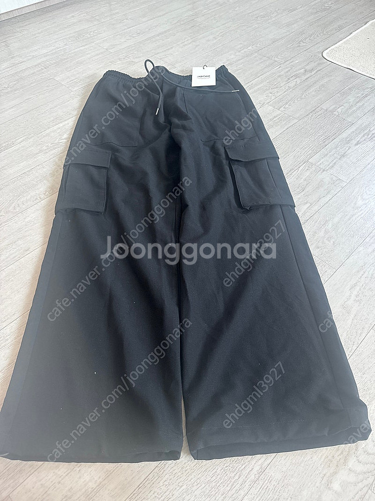 연청 와이드 조거팬츠 새상품 판매합니다--6